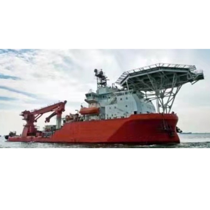 FOR SALE-Multipurpose Diving Support & Construction Vessel 12 men SAT 300M (Inbuild)
